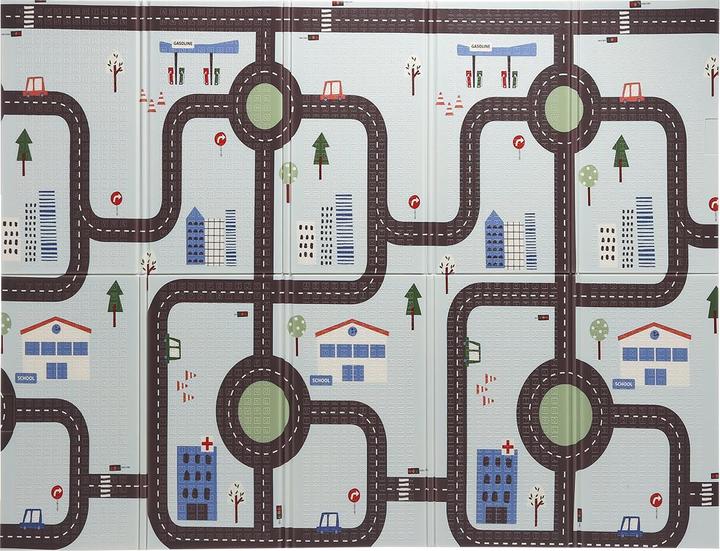 Actual product image Vertbaudet Grosse faltbare Spielmatte mit Reliefprägung, Schaumstoff (150 x 200 cm)