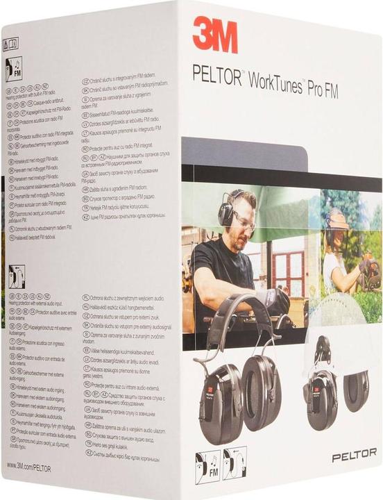 Actual product image 3M Peltor WorkTunes Pro headset (1 x)