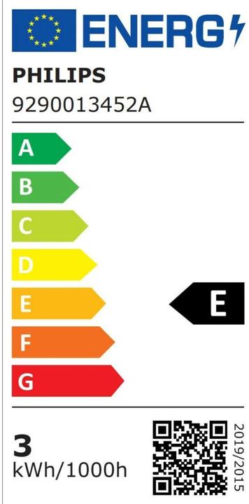 Energy Label Philips Lamp (E14, 2.20 W, 250 lm, 1 x, E)