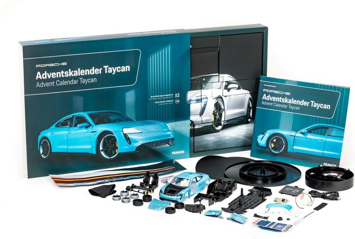 Actual product image Franzis Porsche Taycan