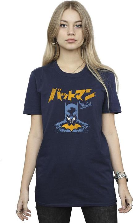 Image du produit Womens/Ladies Batman Japanese Stare Cotton Boyfriend T-Shirt (L)