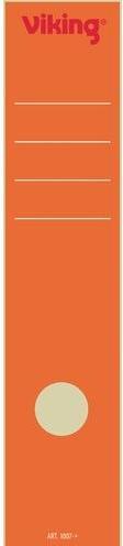 Actual product image Viking File spine labels red 10 pieces of paper