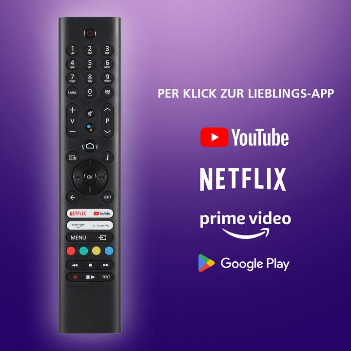 Immagine prodotto JVC QLED TV 40 pollici TV Full HD Android TV (HDR Smart TV, triplo sintonizzatore) LT-40VQF545A (40", QLED, Full HD, 2024)