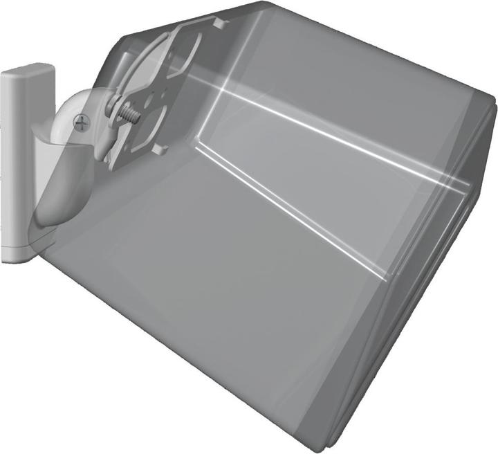 Immagine prodotto Sanus Staffa a muro per Sonos ONE, PLAY:1 e 3 (1 pz., Installazione a parete, Perno di rotazione, Inclinabile)
