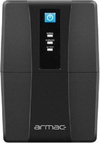 Armac UPS Home lite Line-Interactive HL/650F/LED/V2 650V 2x Schuko LED (650 VA, 390 W, Line-interactive UPS)