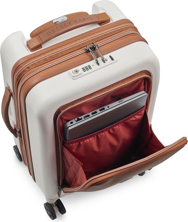 Actual product image Delsey Chatelet Air 2.0 4-wheel cabin trolley 55 cm with expansion pleat (46 l, Hand luggage (up to 50 litres))