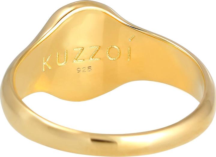 Produktbild Kuzzoi Ring Basic Cool Siegelring Herren Matt 925 Silber (56, 925 Silber)