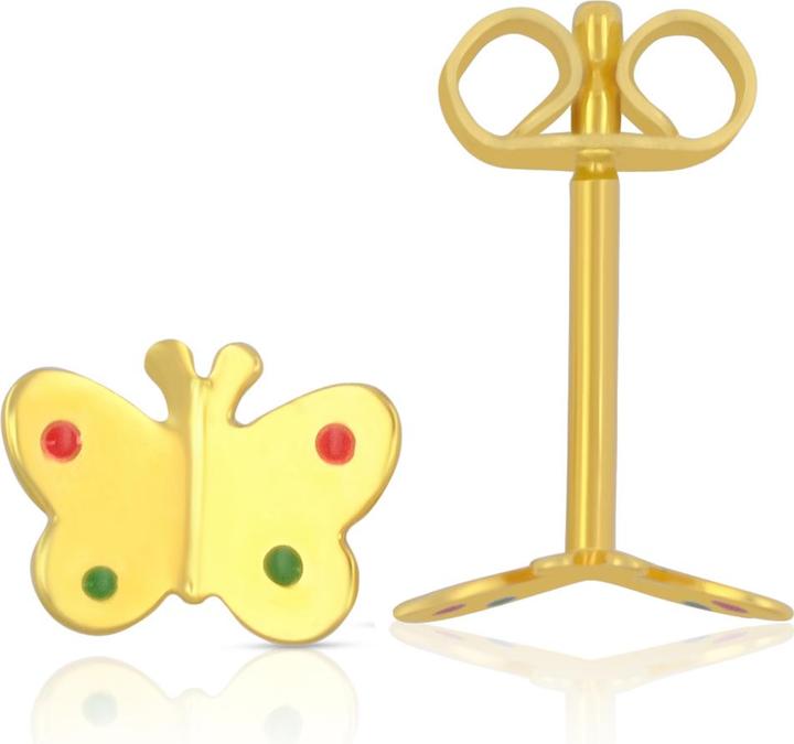 Muau Schmetterling (750/18K Gelbgold)