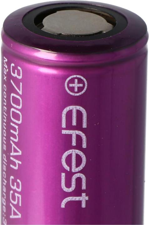 Image du produit Efest Batterie IMR21700 - 30A maximum de sortie de courant (Flat Top) (1 pcs, 21700, 3700 mAh)
