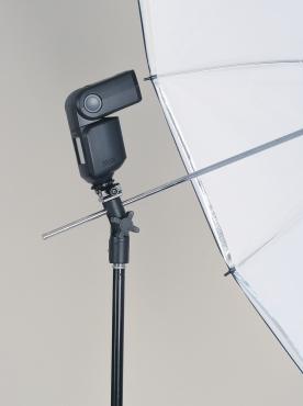 Immagine prodotto Kaiser Fototechnik Giunto con scarpa di bloccaggio e portaombrelli (Porta flash)