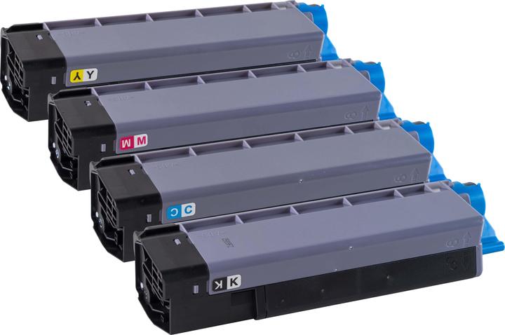 Image du produit Tonerfabrik Comp. Toner SET OKI C5600 (M, C, Y, CF)
