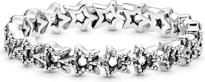 Produktbild Pandora Ring Asymmetrische Sterne (54, 925 Silber)