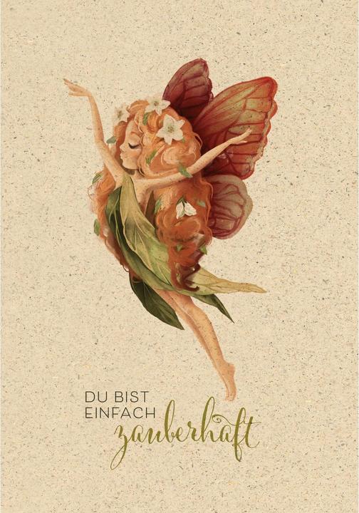 Produktbild Motivkarte Du bist einfach Zauberhaft 17.5 x 12.2 (1 Stk.)