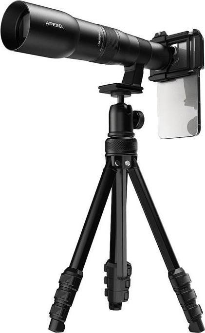 Apexel Super 50X Telescope Lens APL-T50XJJ02 with Extendable Tripod