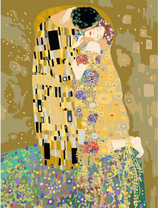 Actual product image Ravensburger CreArt Klimt The Kiss