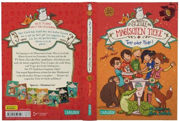 Productafbeelding Die Schule der magischen Tiere 05. Top oder Flop! (Duits, Margit Auer, 2014)