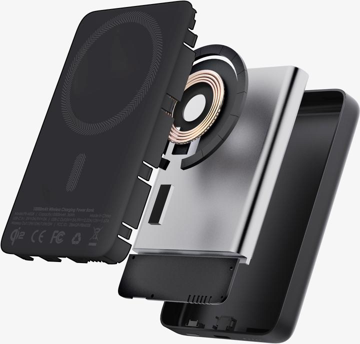 Immagine prodotto Aukey MAG FUSION SLIM - Powerbank (10000 mAh, 20 W, 36 Wh)