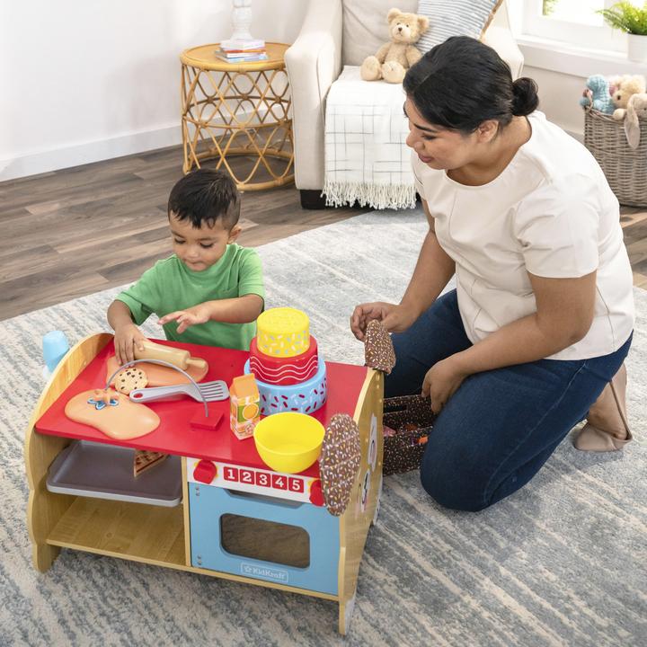 Produktbild KidKraft Foody Friends: Delux-Backspass-Center Hundebaby