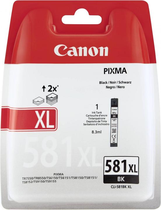 Productafbeelding Canon Cli-581xl (BK)