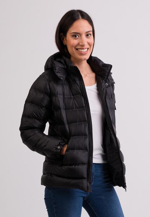 Produktbild Cash-Mere Daunenjacke mit Kapuze und Kaschmirfutter (XL)