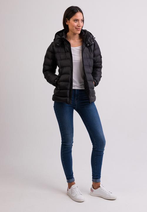 Produktbild Cash-Mere Daunenjacke mit Kapuze und Kaschmirfutter (XL)