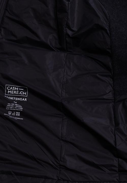 Produktbild Cash-Mere Daunenjacke mit Kapuze und Kaschmirfutter (XL)