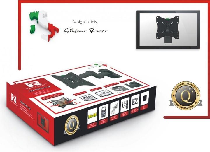 Produktbild Red Eagle Wandhalterung für LED-TV - FLEXI APOLLO 17-42 - Zubehör TFT/LCD-TV (Wand, 42", 35 kg)