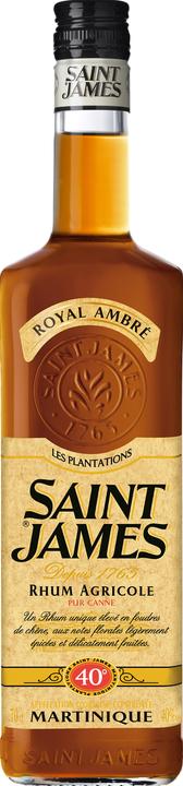 Actual product image Saint James Rhum Agricole Ambré (1 x 70 cl)