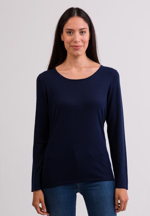 Cash-Mere Kaschmir Rundhals Pullover