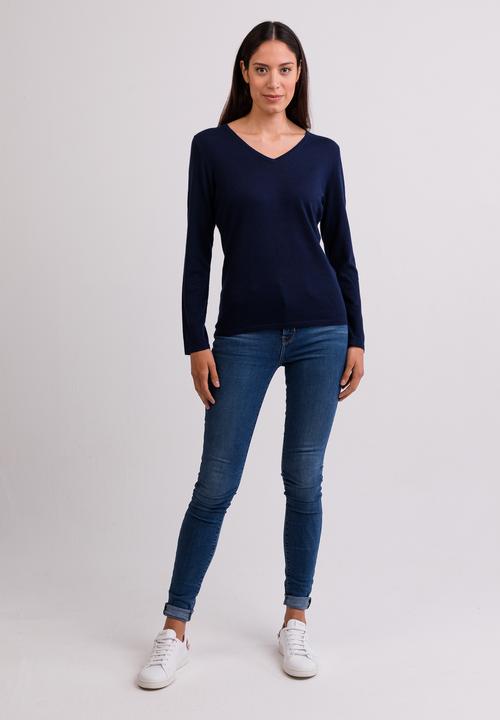 Produktbild Cash-Mere Kaschmir V-Ausschnitt Pullover (XS)