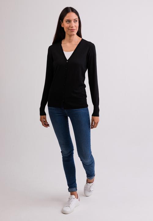 Actual product image Cash-Mere Kaschmir Cardigan V-Ausschnitt (XL)