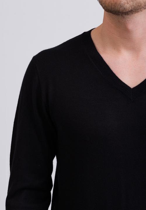 Image du produit Cash-Mere Kaschmir V-Ausschnitt Pullover (M)