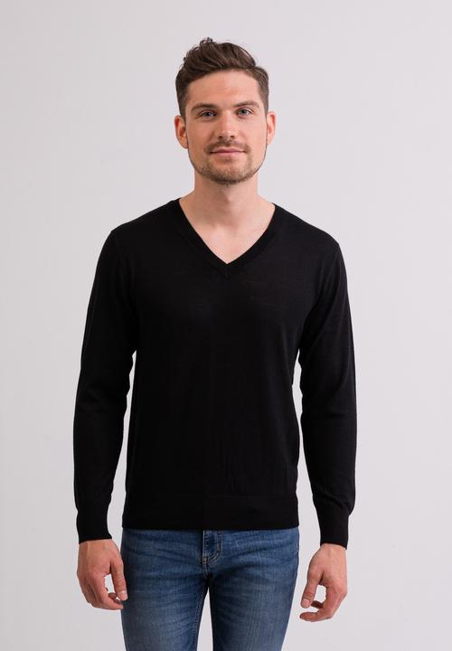 Cash-Mere Kaschmir V-Ausschnitt Pullover