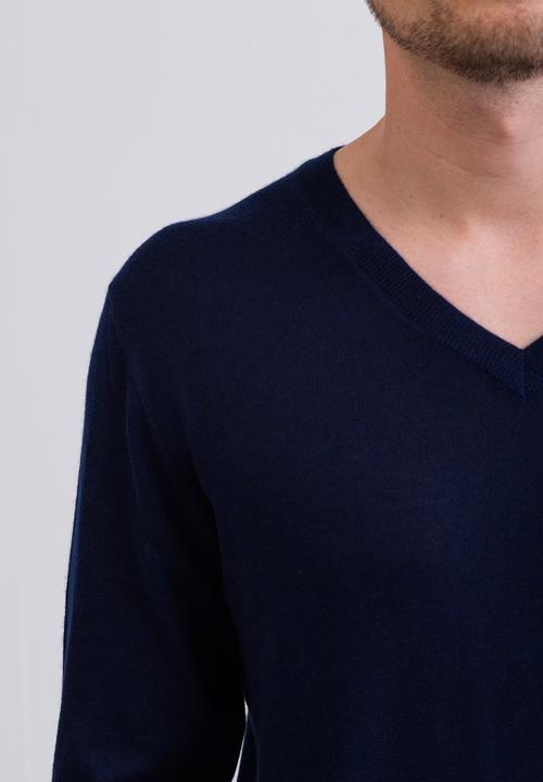 Produktbild Cash-Mere Kaschmir V-Ausschnitt Pullover (L)
