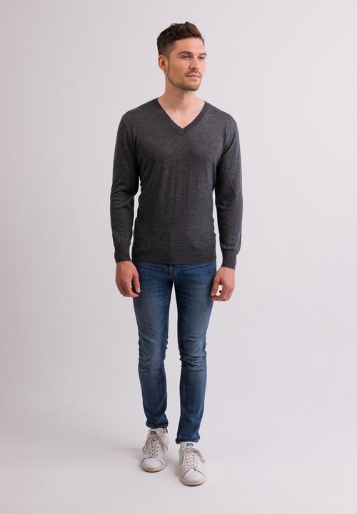 Produktbild Cash-Mere Kaschmir V-Ausschnitt Pullover (XL)