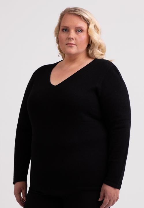 Produktbild Cash-Mere Kaschmir V-Ausschnitt Pullover (3XL)