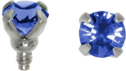 Image du produit Bijouteria Embout Dermal-Anchor (Cristallin, Acier chirurgical 316L)
