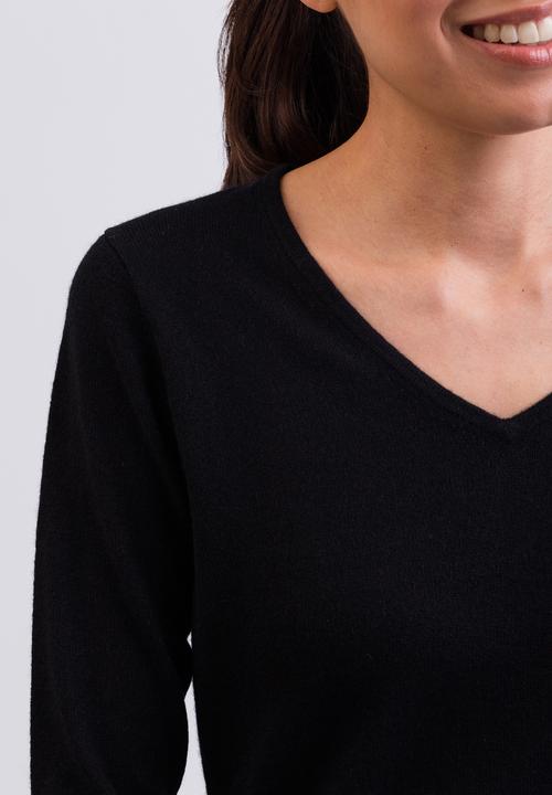 Actual product image Cash-Mere Kaschmir V-Ausschnitt Pullover (XXL)