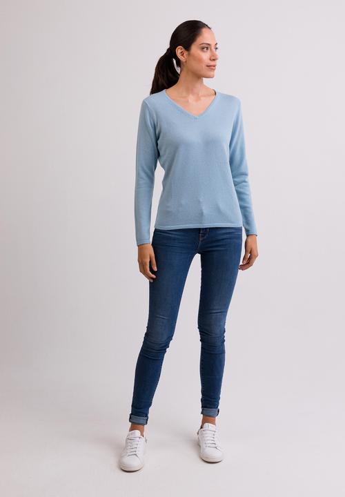 Image du produit Cash-Mere Kaschmir V-Ausschnitt Pullover (XS)
