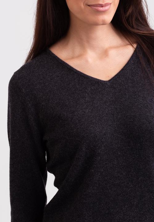Produktbild Cash-Mere Kaschmir V-Ausschnitt Pullover (XL)