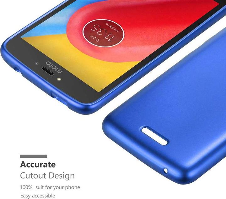 Image du produit Cadorabo Couverture métallique mate TPU (Motorola Moto C)
