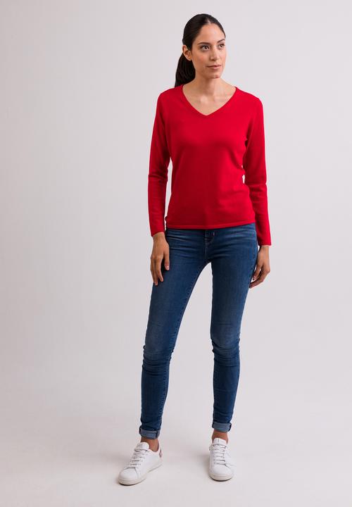 Image du produit Cash-Mere Kaschmir V-Ausschnitt Pullover (XL)