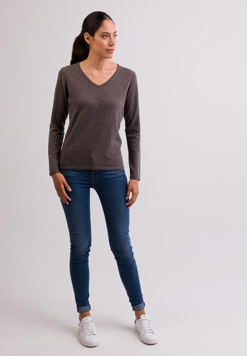 Produktbild Cash-Mere Kaschmir V-Ausschnitt Pullover (XXL)