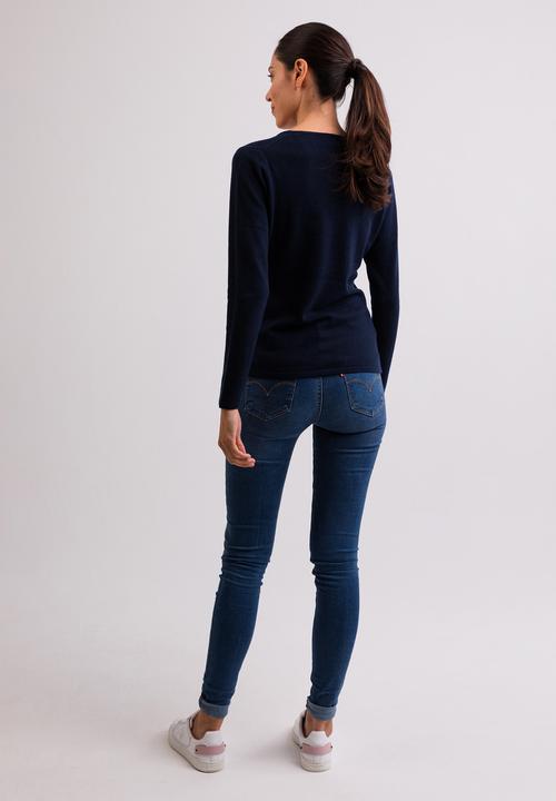 Actual product image Cash-Mere Kaschmir V-Ausschnitt Pullover (XL)