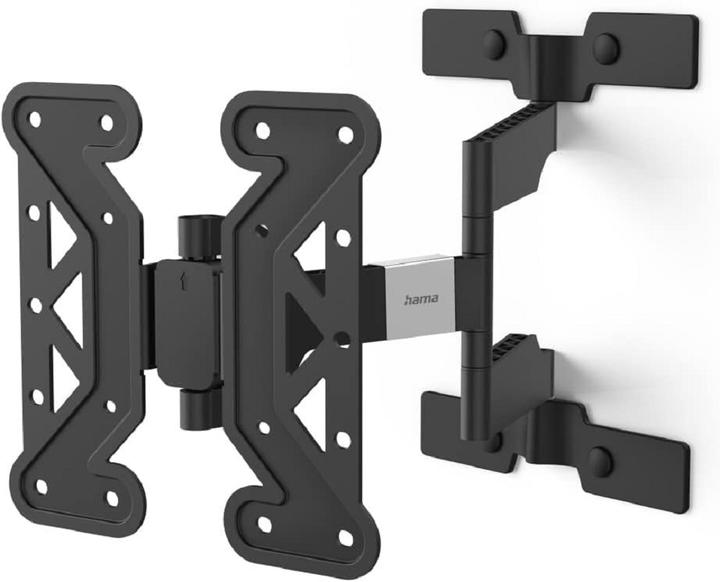 Image du produit Hama Support TV mural, inclinable, pivotant, extra-plat, 122 cm (48") jusqu'à 25 kg (Mur, 48", 25 kg)
