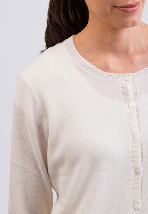 Actual product image Cash-Mere Kaschmir Cardigan Rundhals (L)