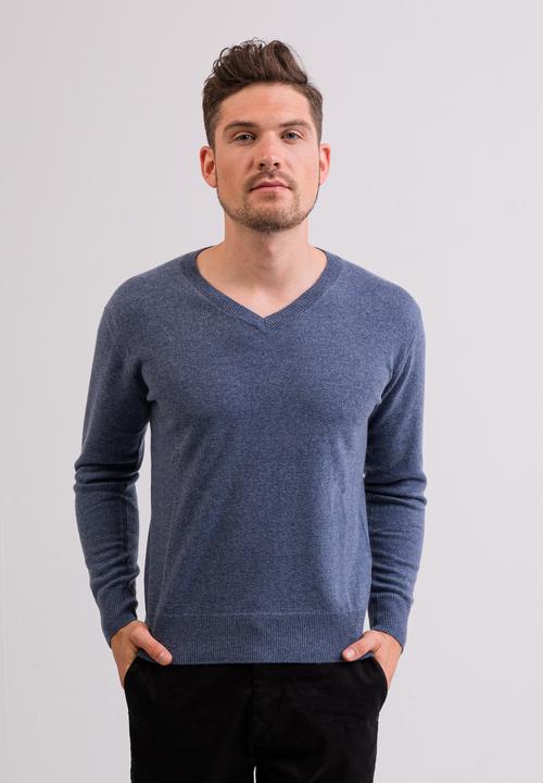 Cash-Mere Kaschmir V-Ausschnitt Pullover