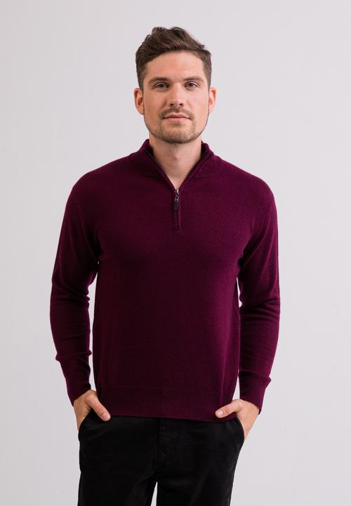 Cash-Mere Kaschmir Stehkragen Pullover