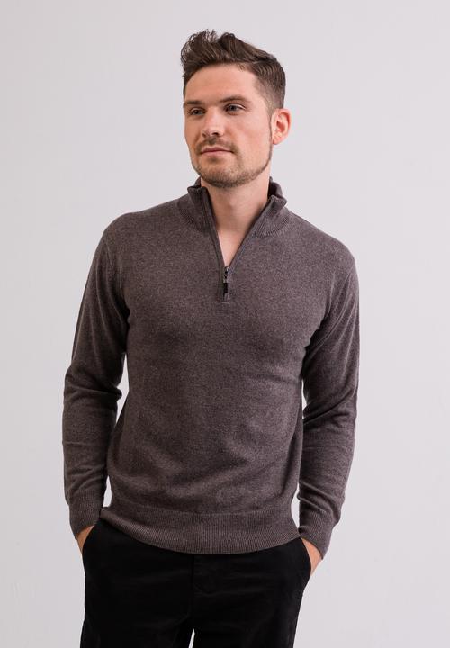 Cash-Mere Kaschmir Stehkragen Pullover