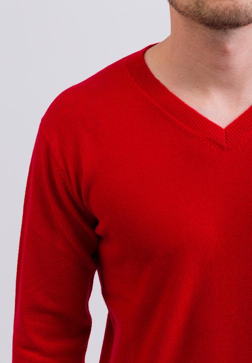 Produktbild Cash-Mere Kaschmir V-Ausschnitt Pullover (XL)